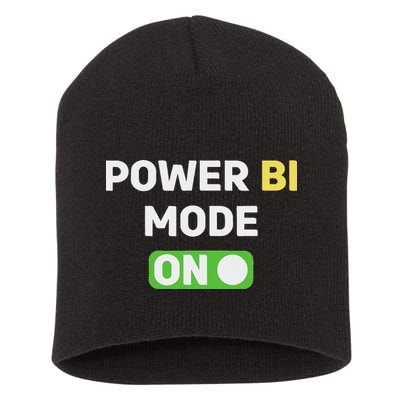 Power Bi Mode On Power Bi & Gifts Power Bi Short Acrylic Beanie