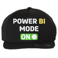 Power Bi Mode On Power Bi & Gifts Power Bi Wool Snapback Cap