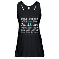 Person Behind Me Suicide Prevention & Depression Awareness Ladies Essential Flowy Tank