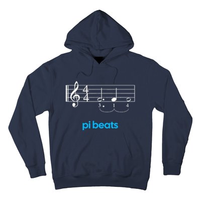 Pi Beats Math Music Pi Day 3.14 Fun Hoodie