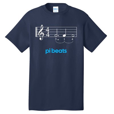 Pi Beats Math Music Pi Day 3.14 Fun Tall T-Shirt