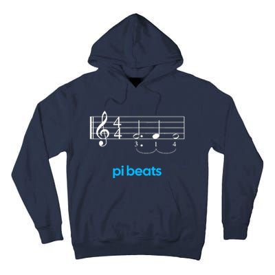 Pi Beats Math Music Pi Day 3.14 Fun Tall Hoodie