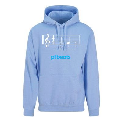 Pi Beats Math Music Pi Day 3.14 Fun Unisex Surf Hoodie