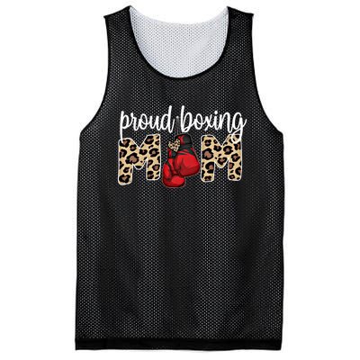 Proud Boxing Mom Boxing Mama Boxing Mother Gift Mesh Reversible Basketball Jersey Tank