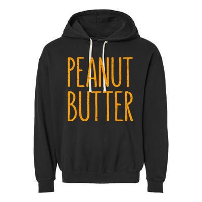 Peanut Butter Matching Garment-Dyed Fleece Hoodie