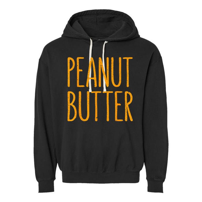 Peanut Butter Matching Garment-Dyed Fleece Hoodie