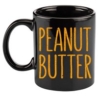 Peanut Butter Matching 11oz C Handle Ceramic Mug
