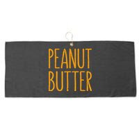 Peanut Butter Matching Large Microfiber Waffle Golf Towel