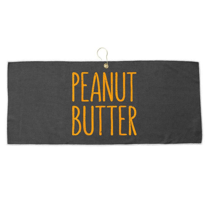 Peanut Butter Matching Large Microfiber Waffle Golf Towel
