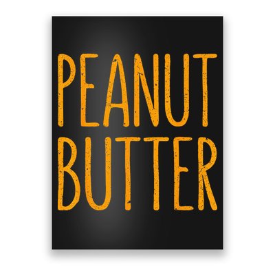 Peanut Butter Matching Poster