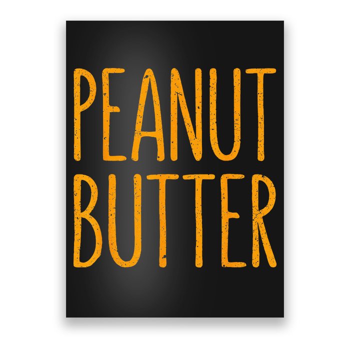 Peanut Butter Matching Poster