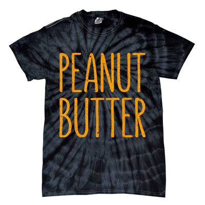 Peanut Butter Matching Tie-Dye T-Shirt