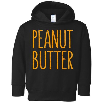 Peanut Butter Matching Toddler Hoodie