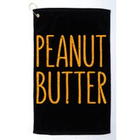 Peanut Butter Matching Golf Towel