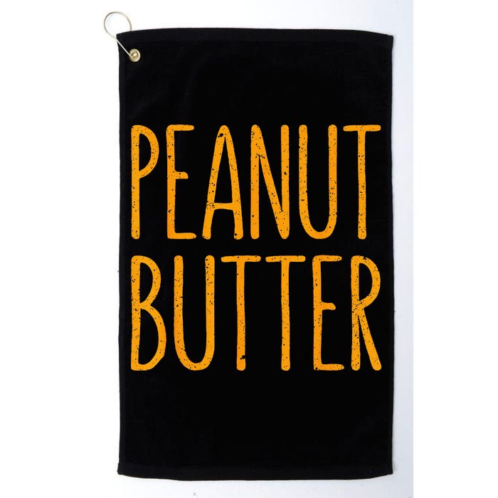 Peanut Butter Matching Golf Towel