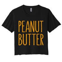 Peanut Butter Matching Crop Top