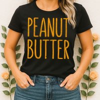 Peanut Butter Matching Womens T-Shirt