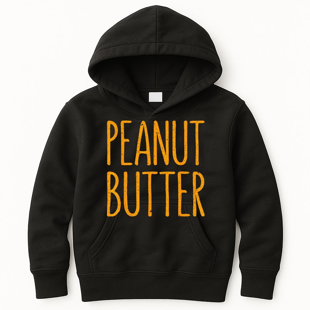 Peanut Butter Matching Kids Hoodie