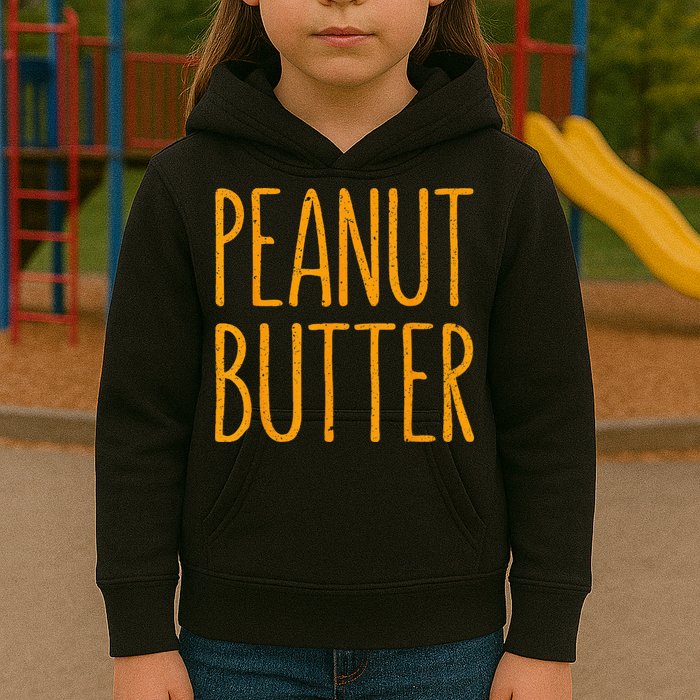 Peanut Butter Matching Kids Hoodie