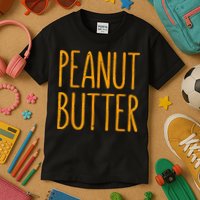 Peanut Butter Matching Kids T-Shirt