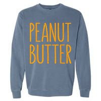 Peanut Butter Matching Garment-Dyed Sweatshirt