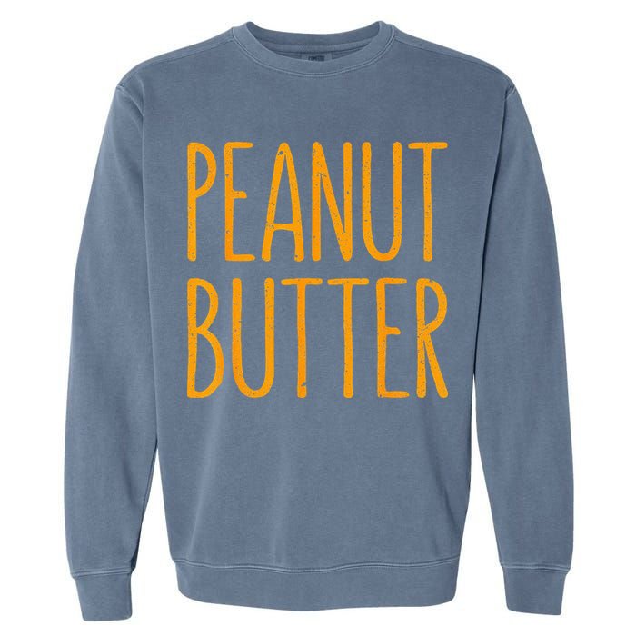 Peanut Butter Matching Garment-Dyed Sweatshirt