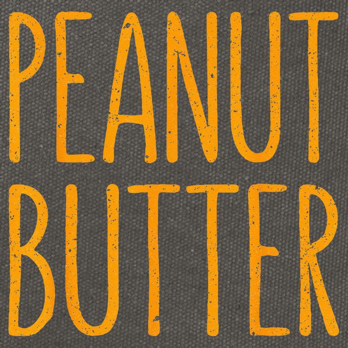Peanut Butter Matching Cotton Canvas Backpack
