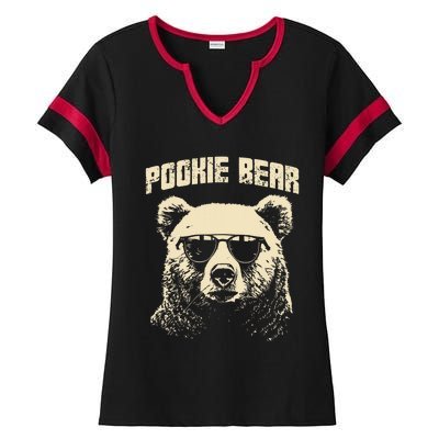 Pookie Bear Meme Funny Memes Internet Memes Bear Lover Joke Ladies Halftime Notch Neck Tee