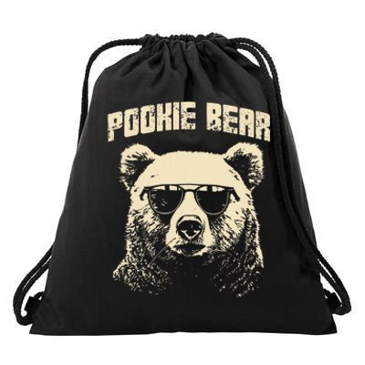 Pookie Bear Meme Funny Memes Internet Memes Bear Lover Joke Drawstring Bag