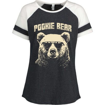 Pookie Bear Meme Funny Memes Internet Memes Bear Lover Joke Enza Ladies Jersey Colorblock Tee