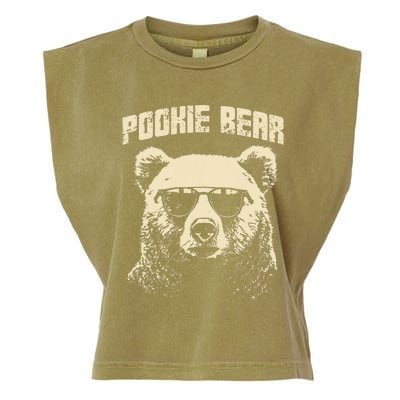 Pookie Bear Meme Funny Memes Internet Memes Bear Lover Joke Garment-Dyed Women's Muscle Tee