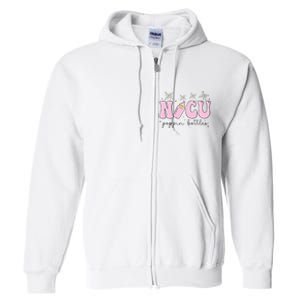 Poppin Bottles New Years Eve Hospital Party Funny NICU Nurse Full Zip Hoodie