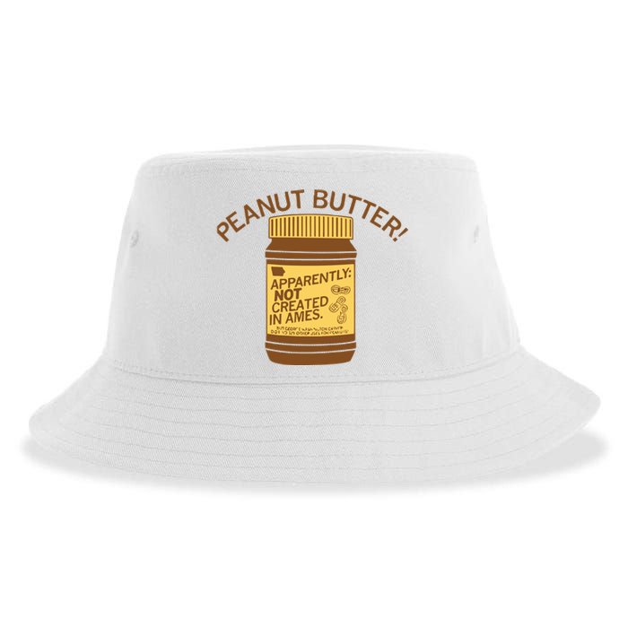 Peanut Butter Not Created In Ames Sustainable Bucket Hat