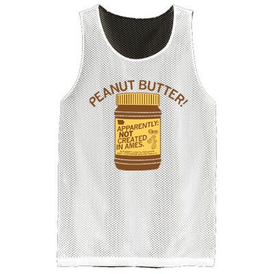 Peanut Butter Not Created In Ames Mesh Reversible Basketball Jersey Tank