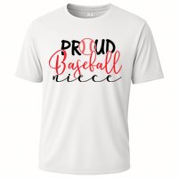Proud Baseball Niece For Family Matching Mother's Day Cooling Performance Crew T-Shirt