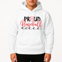 Proud Baseball Niece For Family Matching Mother's Day Hoodie