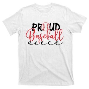 Proud Baseball Niece For Family Matching Mother's Day T-Shirt