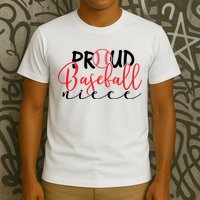 Proud Baseball Niece For Family Matching Mother's Day T-Shirt