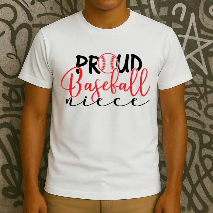 Proud Baseball Niece For Family Matching Mother's Day T-Shirt
