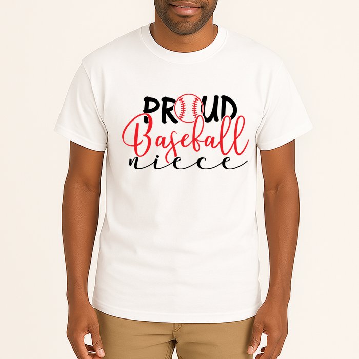 Proud Baseball Niece For Family Matching Mother's Day Tall T-Shirt