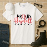 Proud Baseball Niece For Family Matching Mother's Day Tall T-Shirt