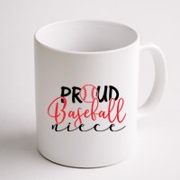 Proud Baseball Niece For Family Matching Mother's Day Mug