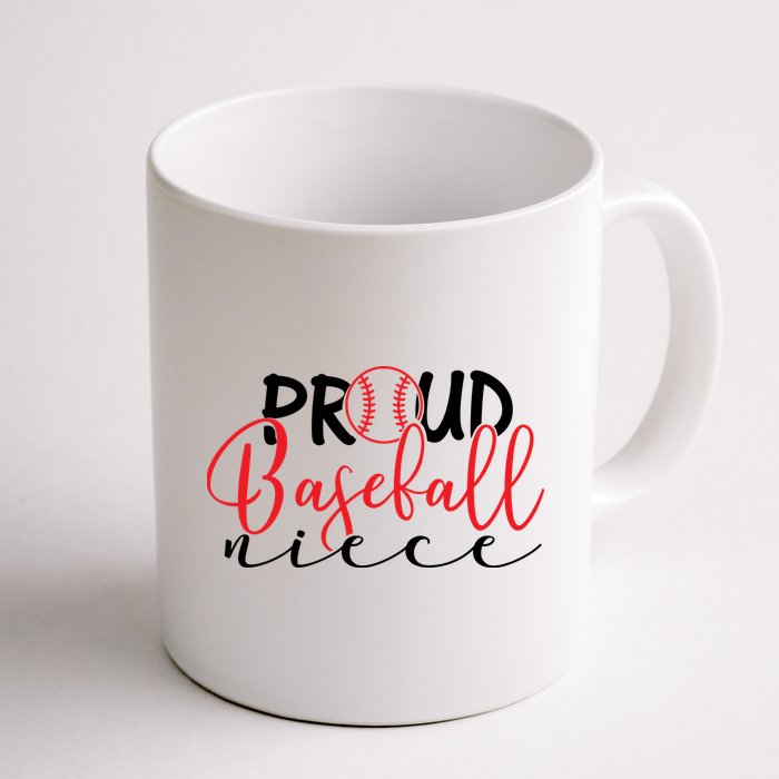 Proud Baseball Niece For Family Matching Mother's Day Mug