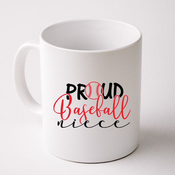 Proud Baseball Niece For Family Matching Mother's Day Mug