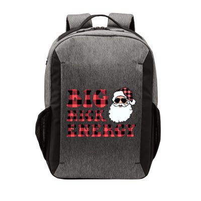 Plaid Big Nick Energy Santa Claus Funny Christmas Vector Backpack