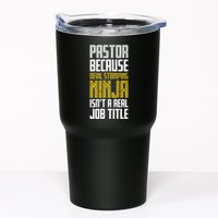 Pastor Devil Stomping Ninja IsnT A Real Job Title Tumbler