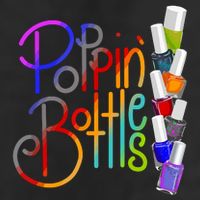 Popping Bottles Nail Polish 7 Panel Mesh Trucker Snapback Hat