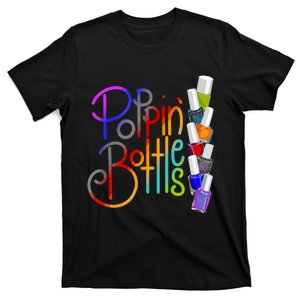 Popping Bottles Nail Polish T-Shirt