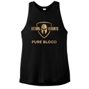 Pure Blood Natural Immunity Ladies PosiCharge Tri-Blend Wicking Tank