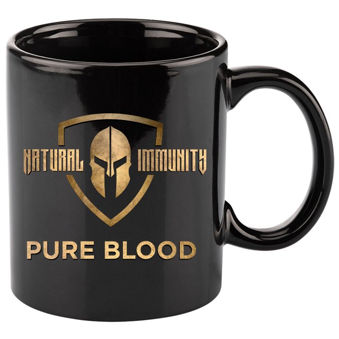 Pure Blood Natural Immunity 11oz C Handle Ceramic Mug